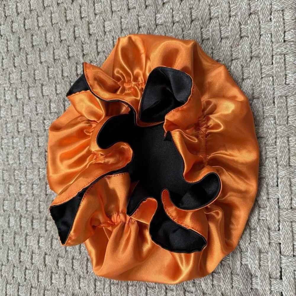 Handmade reversible satin